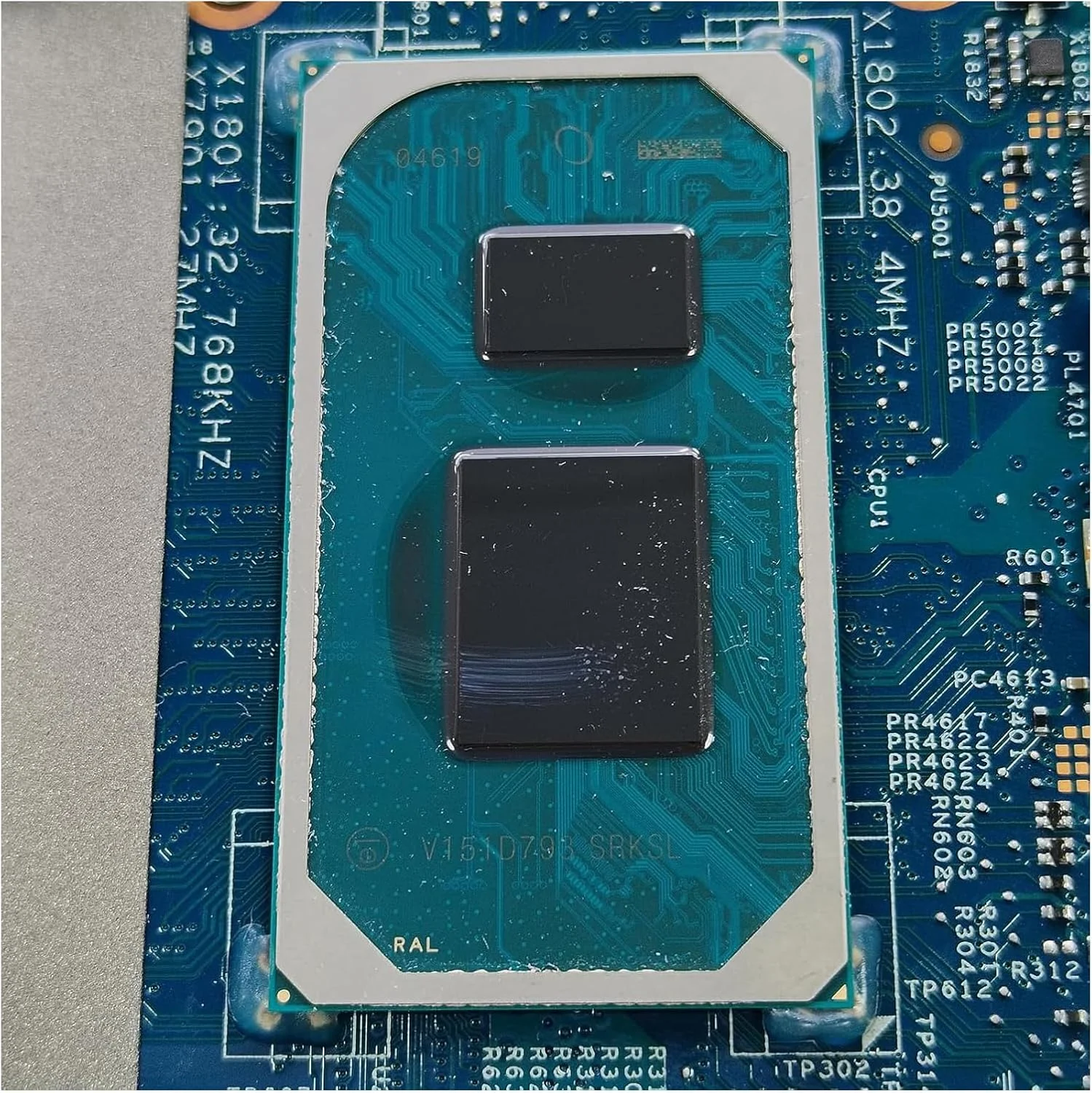 مادربرد جایگزین دل Inspiron 5310 مدل 02JGH0 2JGH0، بورد اصلی سیستم M00NKNIGHT N13 TGL 203009-1، پردازنده i7-11390H، رم 16 گیگابایت، MX450 2 گیگابایت