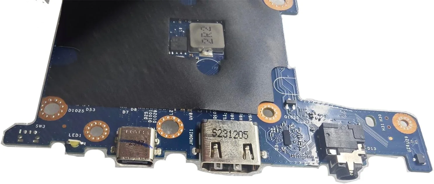 مادربرد جایگزین 0WMV63 WMV63 برای لپ تاپ دل Chromebook 3110 مدل HDA10 LA-L562P، پردازنده N5100، رم 8 گیگابایتی، حافظه 64 گیگابایتی (مناسب برای CHROMEBOOK 3110 2-in-1 نیست)