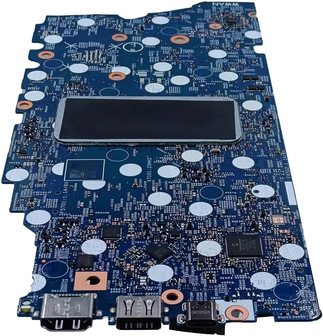 جایگزینی مادربرد لپ تاپ Dell Inspiron 5406 2-in-1 مدل 0FW6F0 FW6F0، برد اصلی سیستم HELCAT 14 TGL 8L 19860-1 با پردازنده i5-1135G7