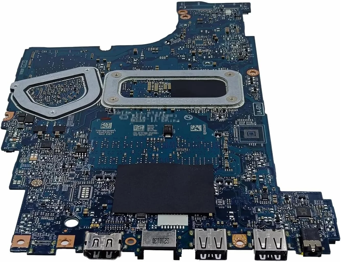 مادربرد جایگزین 0KPT7N KPT7N برای لپ تاپ دل Inspiron 5570 مدل CAL50 DAL10 LA-F115P، پردازنده اصلی i7-7500U و گرافیک Radeon 530 با حافظه 4 گیگابایت