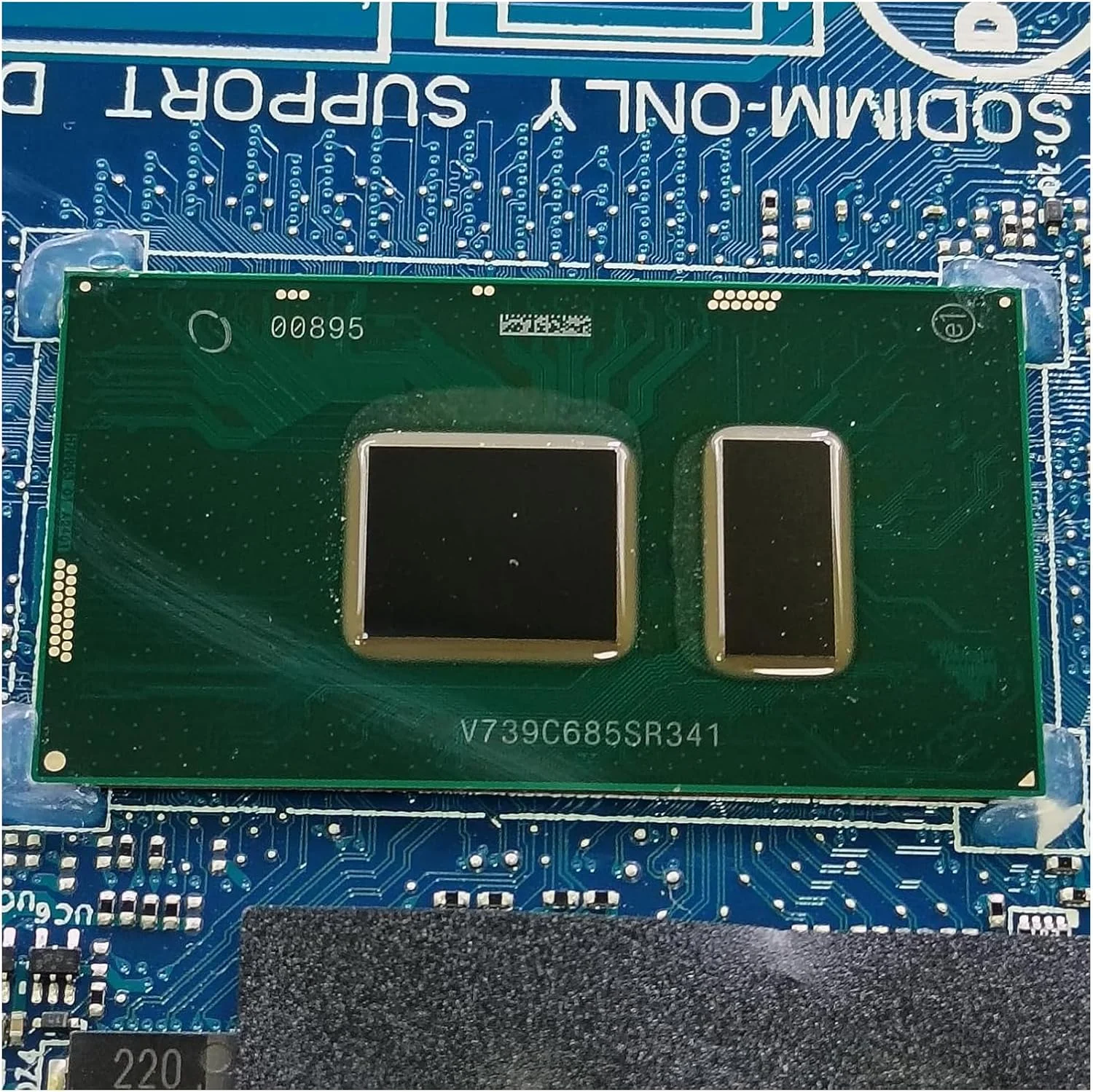 مادربرد جایگزین 0KPT7N KPT7N برای لپ تاپ دل Inspiron 5570 مدل CAL50 DAL10 LA-F115P، پردازنده اصلی i7-7500U و گرافیک Radeon 530 با حافظه 4 گیگابایت