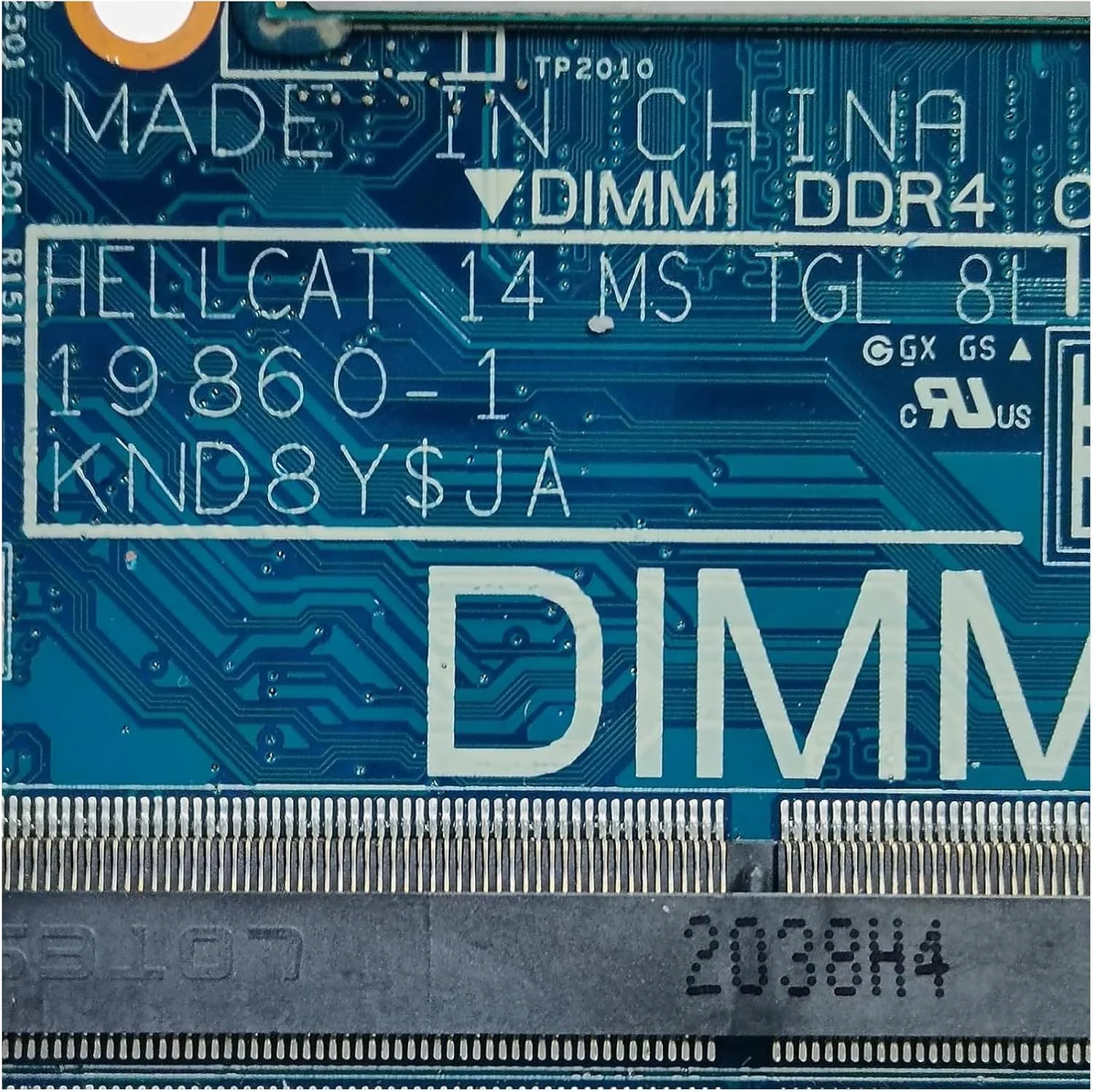 جایگزینی مادربرد لپ تاپ Dell Inspiron 5406 2-in-1 مدل 0FW6F0 FW6F0، برد اصلی سیستم HELCAT 14 TGL 8L 19860-1 با پردازنده i5-1135G7