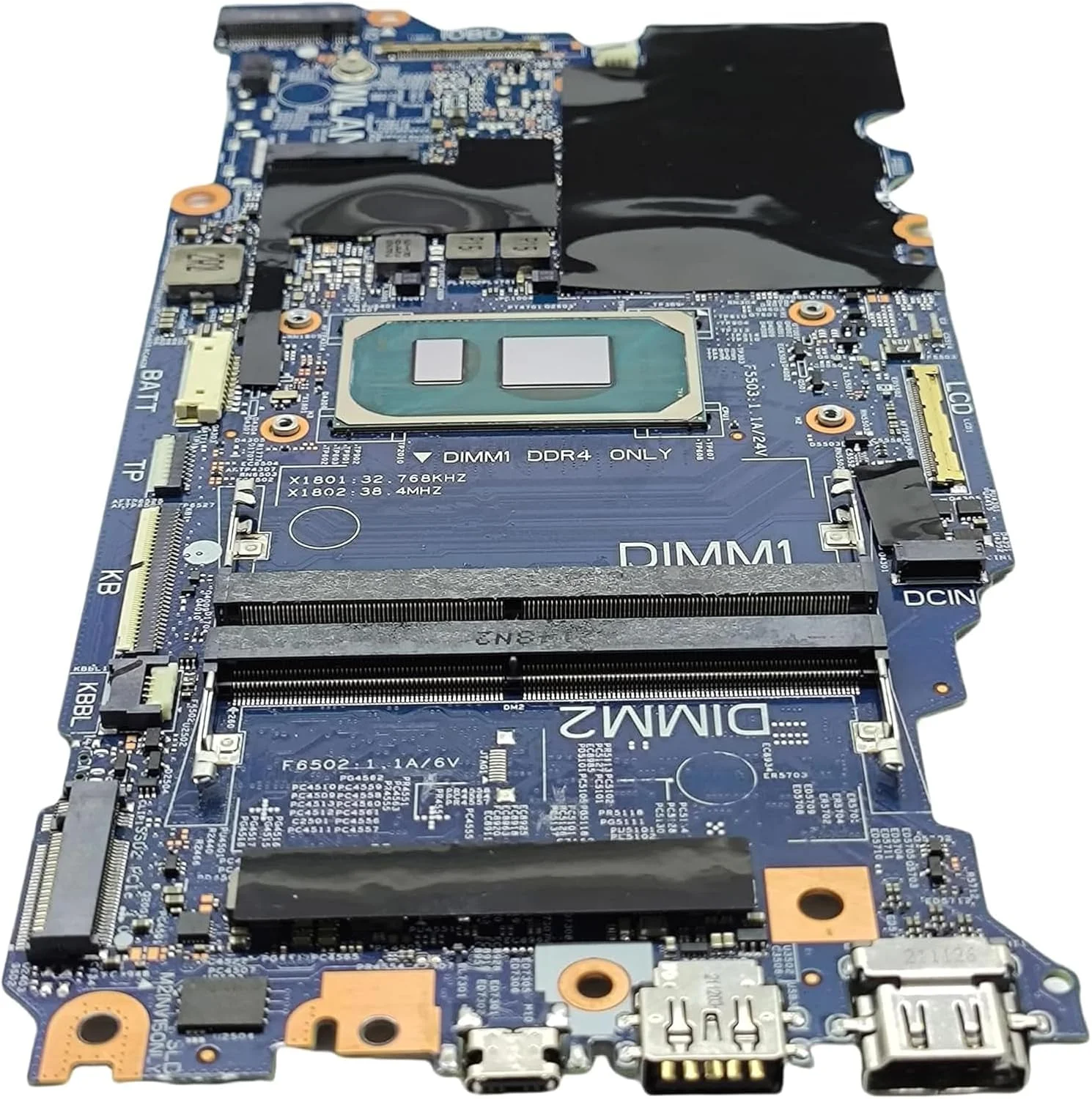 مادربرد جایگزین 0C7MPR C7MPR برای لپ تاپ Dell Inspiron 5410 مدل Cyborg-N15 MB TGL 203067-1، برد اصلی سیستم با پردازنده i7-11390H