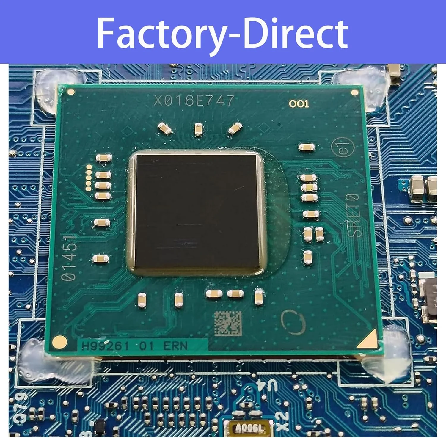 مادربرد جایگزین 0GD6HC GD6HC برای لپ تاپ دل Chromebook 3100 با 4 گیگابایت رم، 16 گیگابایت حافظه و پردازنده N4000