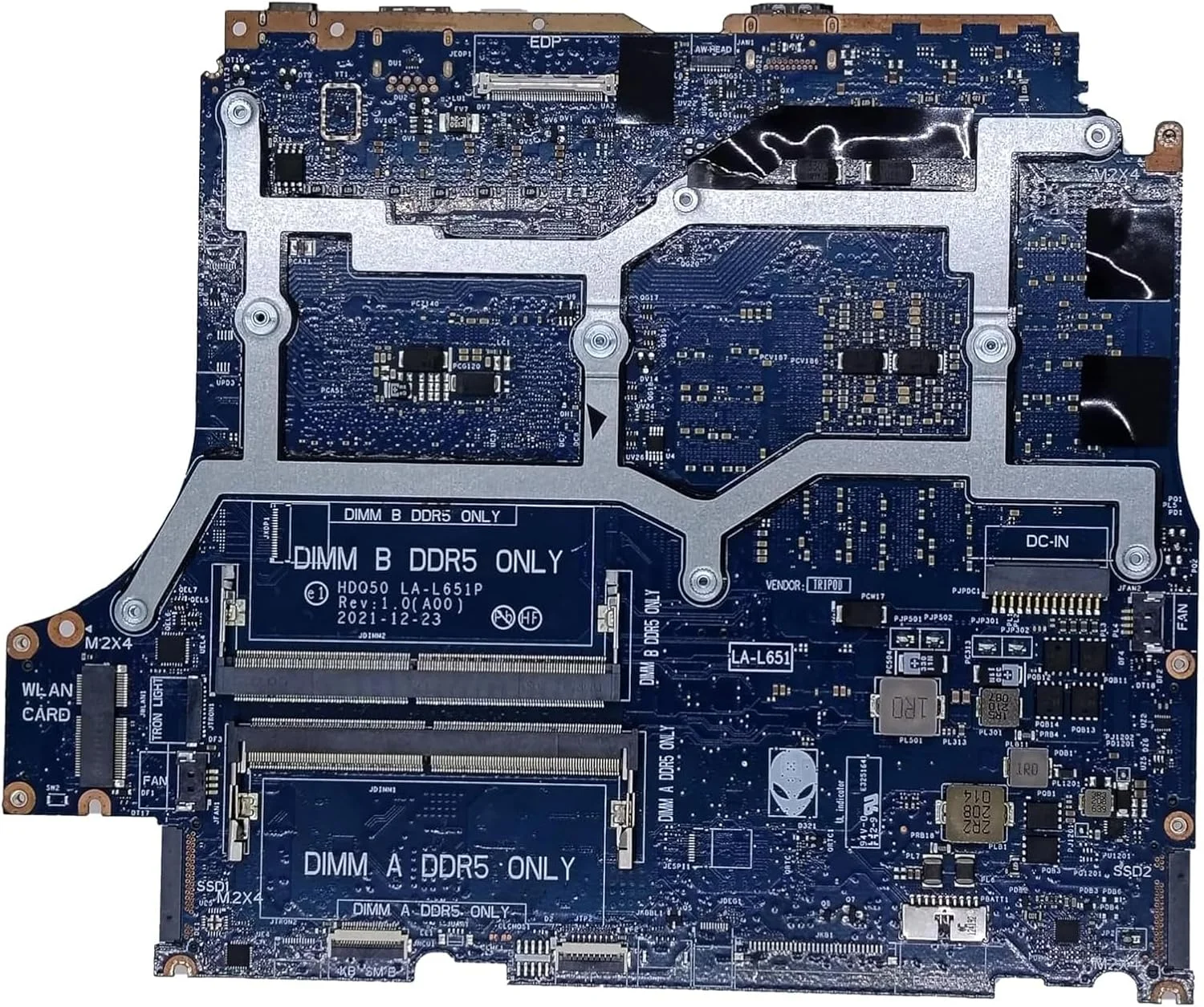 مادربرد جایگزین 0PJFJG PJFJG برای لپ تاپ Dell Alienware M15 R7 مدل HDQ50 LA-L651P، پردازنده i7-12700H و کارت گرافیک RTX 3070 Ti 8GB مادربرد جایگزین 0PJFJG PJFJG برای لپ تاپ Dell Alienware M15 R7 مدل HDQ50 LA-L651P، پردازنده i7-12700H و کارت گرافیک RTX 3070 Ti 8GB