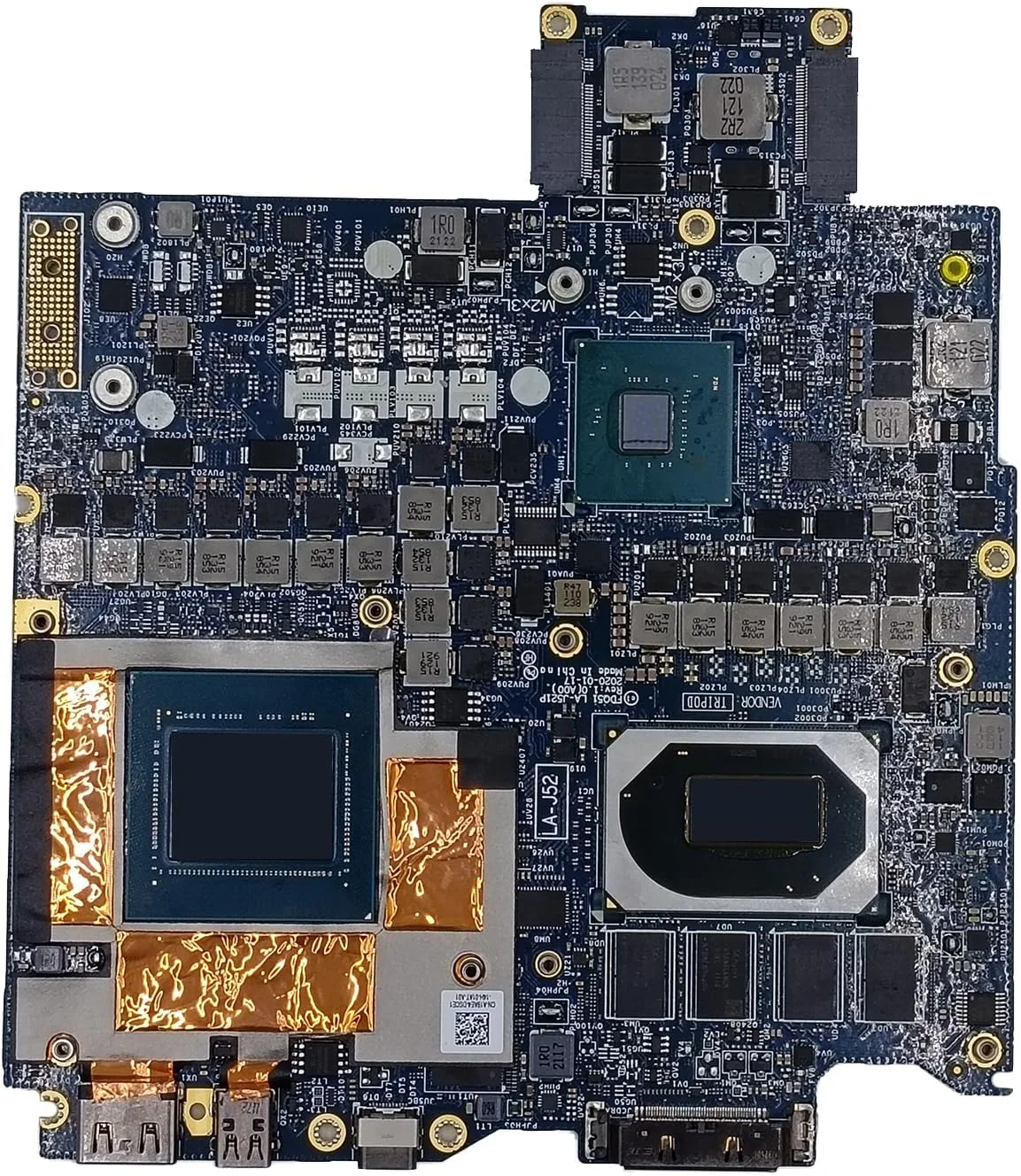 جایگزینی برای مادربرد Dell Alienware M17 R3 M15 R3 مدل LA-J521P با پردازنده i7-10750H، رم 16 گیگابایتی و کارت گرافیک RTX 2070 8GB، شماره قطعه 0N70XY N70XY جایگزینی برای مادربرد Dell Alienware M17 R3 M15 R3 مدل LA-J521P با پردازنده i7-10750H، رم 16 گیگابایتی و کارت گرافیک RTX 2070 8GB، شماره قطعه 0N70XY N70XY