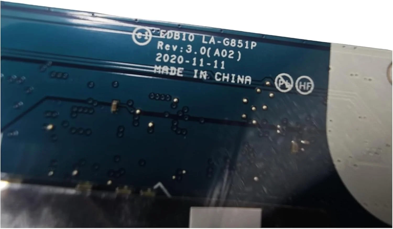 مادربرد جایگزین 02VPK7 2VPK7 برای لپ تاپ Dell Chromebook 3100 مدل EDB10 LA-G851P، پردازنده N4020 دو هسته ای 1.1 گیگاهرتز، 4 گیگابایت رم و 32 گیگابایت حافظه (مناسب برای CHROMEBOOK 3100 2-in-1 نیست) مادربرد جایگزین 02VPK7 2VPK7 برای لپ تاپ Dell Chromebook 3100 مدل EDB10 LA-G851P، پردازنده N4020 دو هسته ای 1.1 گیگاهرتز، 4 گیگابایت رم و 32 گیگابایت حافظه (مناسب برای CHROMEBOOK 3100 2-in-1 نیست)