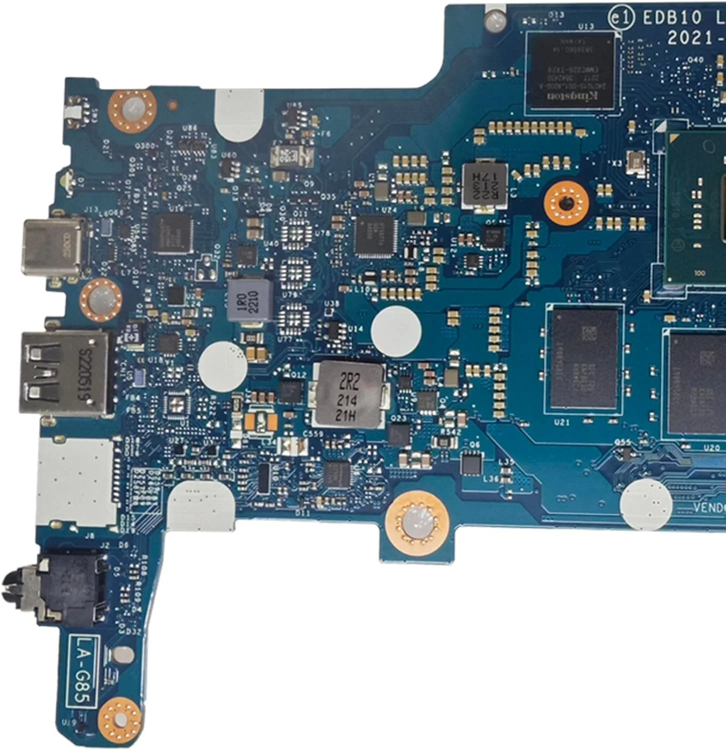 مادربرد جایگزین 01Y3PF 1Y3PF برای لپ تاپ Dell Chromebook 3100 با 4 گیگابایت رم، 16 گیگابایت حافظه و پردازنده N4000