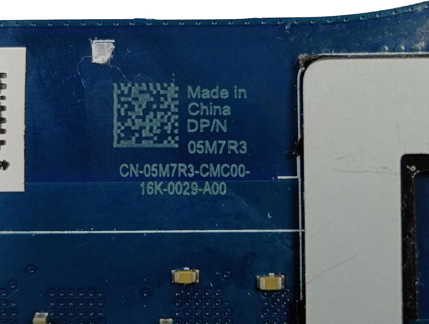 مادربرد جایگزین برای دل Alienware M15 R5 مدل GDL5L LA-K454P، دارای پردازنده R7-5800H و کارت گرافیک RTX 3050 Ti 4GB، بدون رابط اتصال کیبورد، شماره قطعه 05M7R3 5M7R3 مادربرد جایگزین برای دل Alienware M15 R5 مدل GDL5L LA-K454P، دارای پردازنده R7-5800H و کارت گرافیک RTX 3050 Ti 4GB، بدون رابط اتصال کیبورد، شماره قطعه 05M7R3 5M7R3