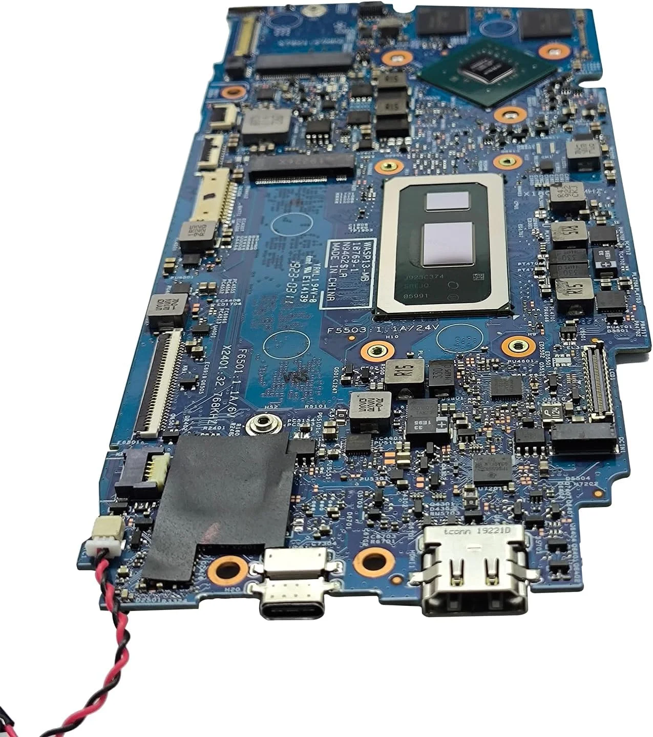 مادربرد جایگزین لپ تاپ WASP13-MB 18769-1 برای Dell Inspiron 5390، پردازنده i5-8265U، رم 8 گیگابایتی، MX250 2G 00GHC4 0GHC4 مادربرد جایگزین لپ تاپ WASP13-MB 18769-1 برای Dell Inspiron 5390، پردازنده i5-8265U، رم 8 گیگابایتی، MX250 2G 00GHC4 0GHC4