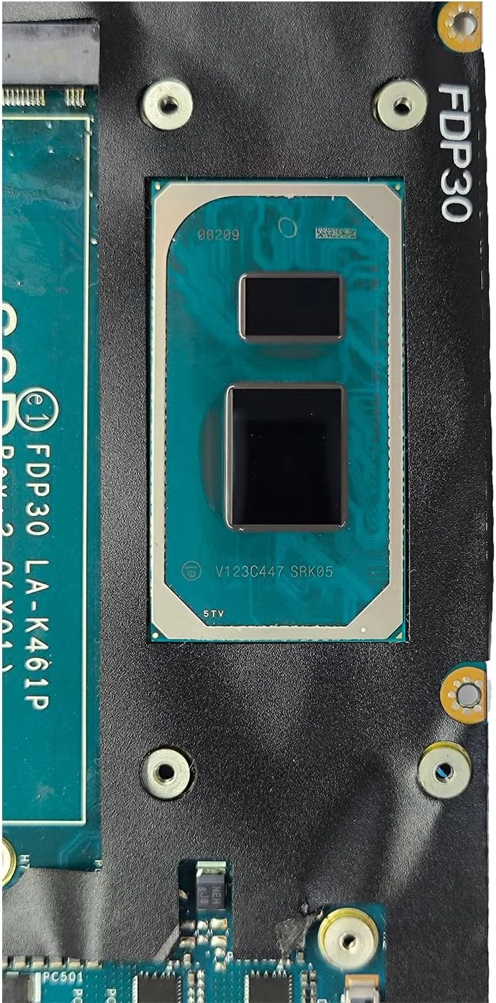 مادربرد جایگزین 09DGPY 9DGPY برای لپ تاپ Dell XPS 13 9305 مدل LA-K461P، پردازنده i5-1135G7 و 16 گیگابایت رم