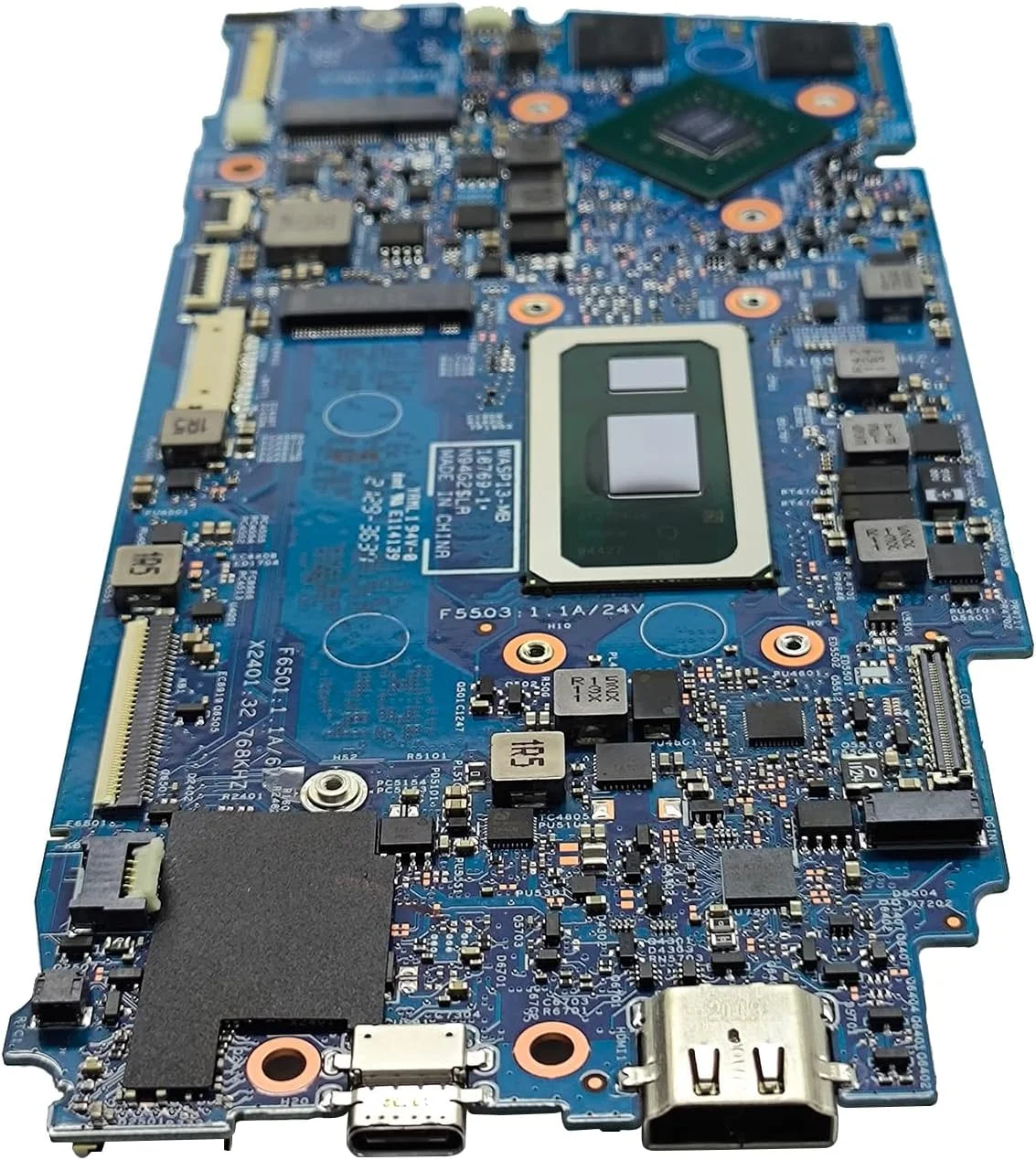 مادربرد جایگزین لپ تاپ WASP13-MB 18769-1 برای Dell Insprion 5391، پردازنده i7-10510U، رم 8 گیگابایت، MX250 2G 013PV8 13PV8 مادربرد جایگزین لپ تاپ WASP13-MB 18769-1 برای Dell Insprion 5391، پردازنده i7-10510U، رم 8 گیگابایت، MX250 2G 013PV8 13PV8