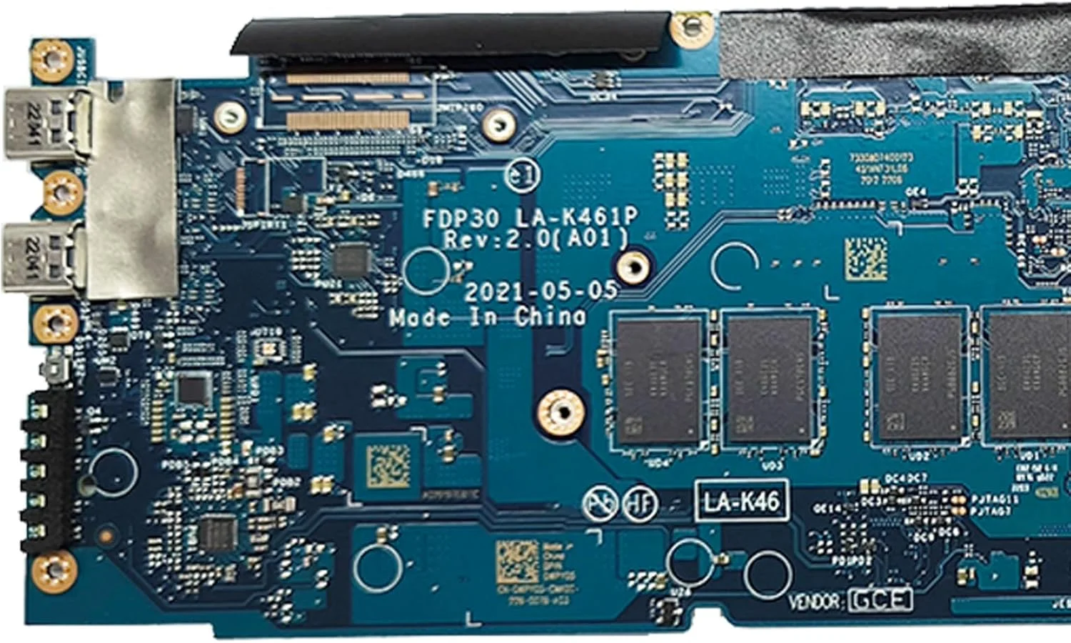 مادربرد جایگزین 0WPY05 WPY05 برای لپ تاپ Dell XPS 13 9305 مدل LA-K461P با پردازنده i7-1165G7 و رم 8 گیگابایت مادربرد جایگزین 0WPY05 WPY05 برای لپ تاپ Dell XPS 13 9305 مدل LA-K461P با پردازنده i7-1165G7 و رم 8 گیگابایت