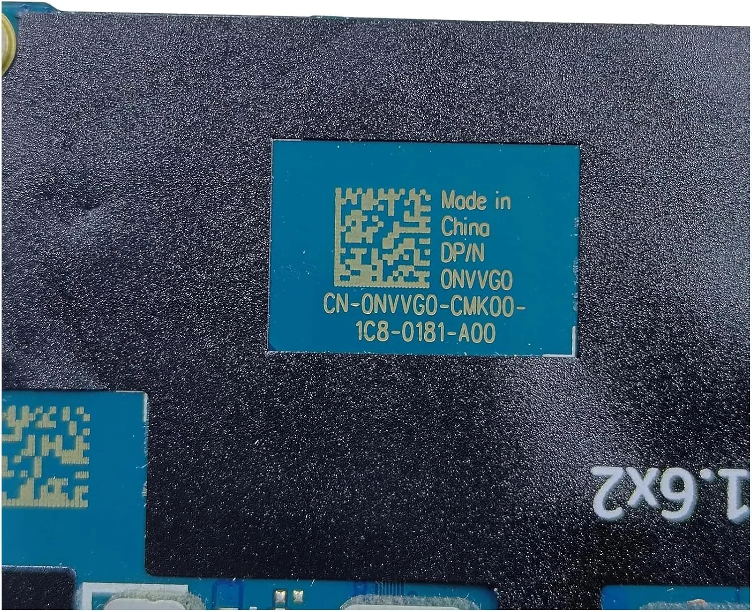 مادربرد جایگزین 0NVVG0 NVVG0 برای لپ تاپ Dell XPS 13 9310 2-in-1 مدل LA-J851P، پردازنده i7-1165G7 و 16 گیگابایت رم
