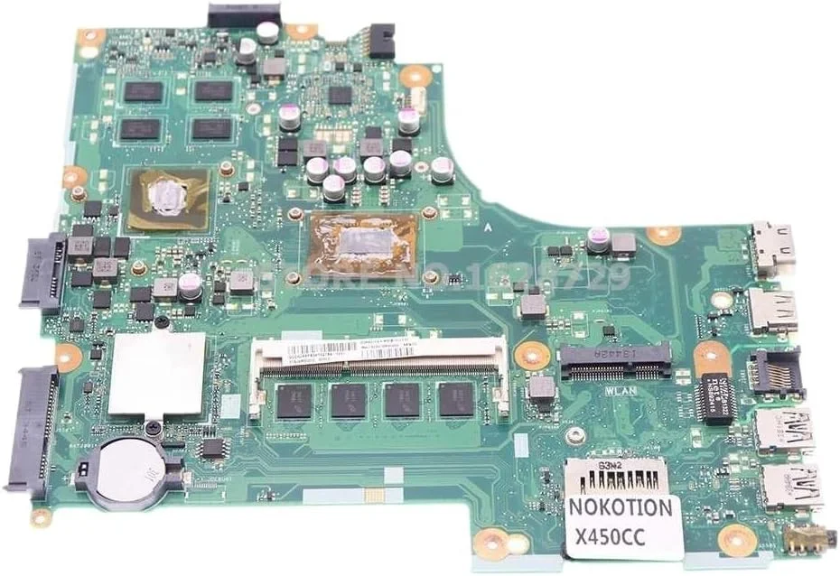 مادربرد X450CC برای لپ تاپ های X459CC X450CC X450C X450 با پردازنده SR0N6 I7-3517U + رم 4 گیگابایتی + پردازنده گرافیکی GT720M مادربرد X450CC برای لپ تاپ های X459CC X450CC X450C X450 با پردازنده SR0N6 I7-3517U + رم 4 گیگابایتی + پردازنده گرافیکی GT720M