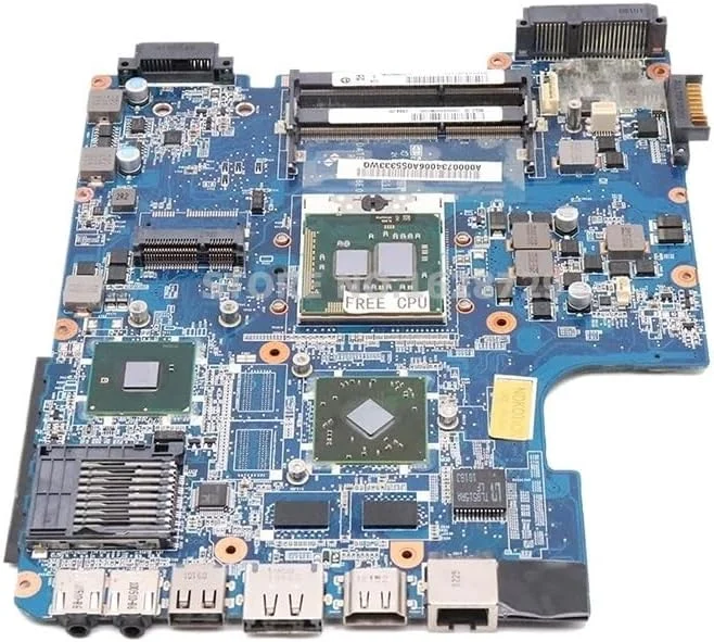 مادربرد لپ تاپ برای Satellite L640 L645 HM55 DDR3 با پردازنده گرافیکی HD4500 512MB شماره قطعه A000073400