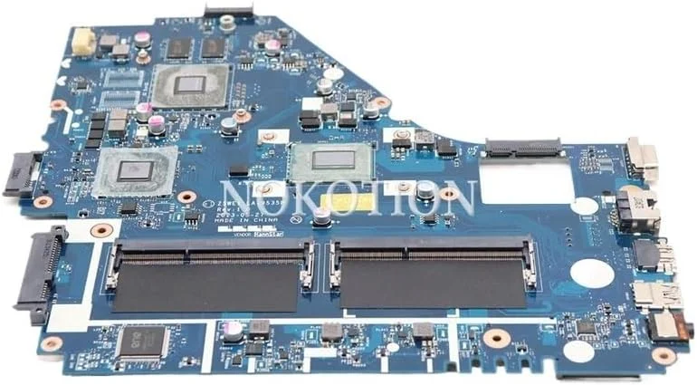 برد اصلی Z5WE1 LA-9535P برای لپ تاپ E1-570 E1-570G مدل NBMER11001 با پردازنده i3-3217U و رم DDR3 و کارت گرافیک GT720M 1G برد اصلی Z5WE1 LA-9535P برای لپ تاپ E1-570 E1-570G مدل NBMER11001 با پردازنده i3-3217U و رم DDR3 و کارت گرافیک GT720M 1G