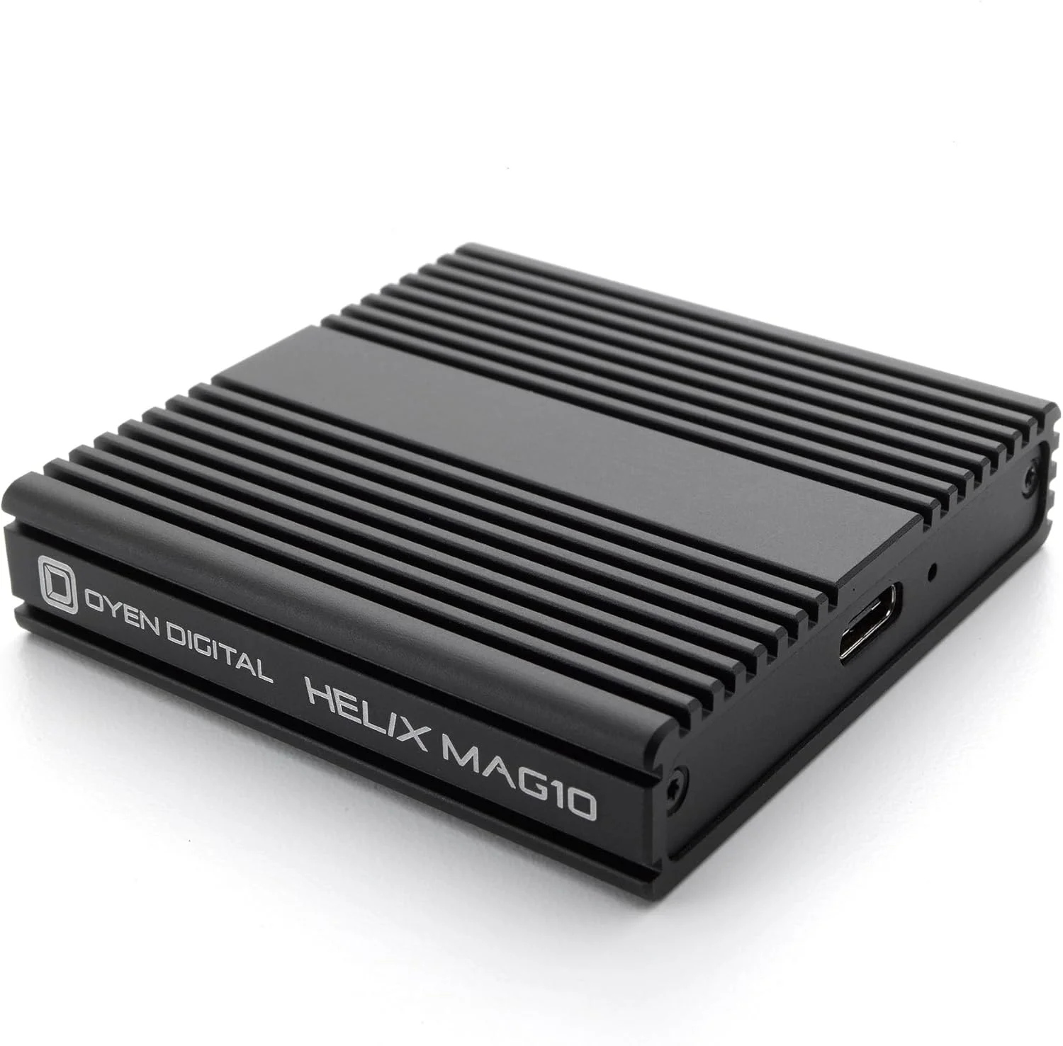 حافظه اس اس دی اکسترنال مغناطیسی قابل حمل Oyen Digital Helix Mag10 با ظرفیت 2 ترابایت USB-C (3.2 Gen2)، سرعت تا 1000 مگابایت بر ثانیه