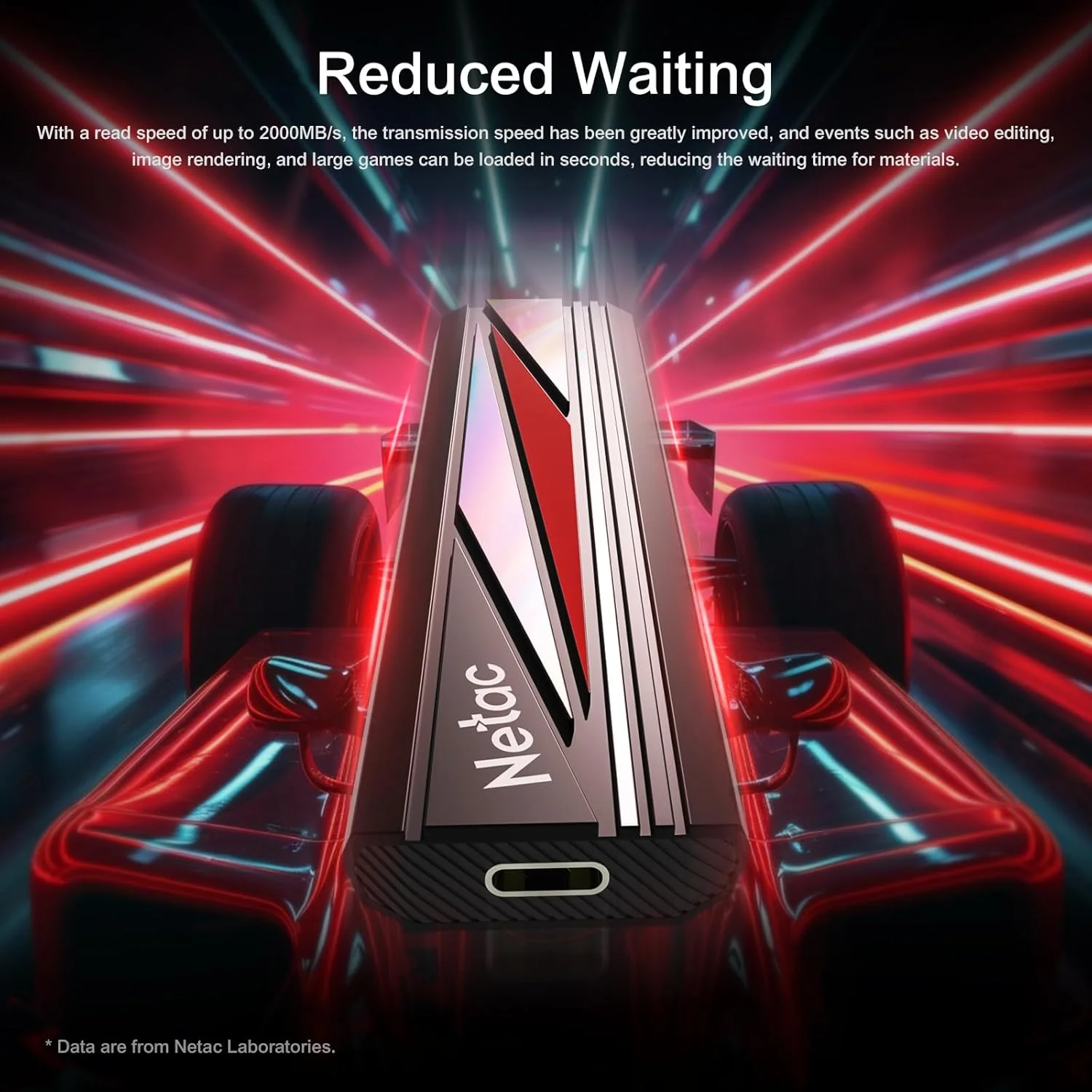 درایو حالت جامد اکسترنال قابل حمل اکستریم Netac با ظرفیت 2 ترابایت، سرعت خواندن تا 2000 مگابایت بر ثانیه و سرعت نوشتن 1700 مگابایت بر ثانیه، USB 3.2 Gen.2، مناسب برای سفر کاری و پشتیبانی از Win to Go، مدل ZX20L
