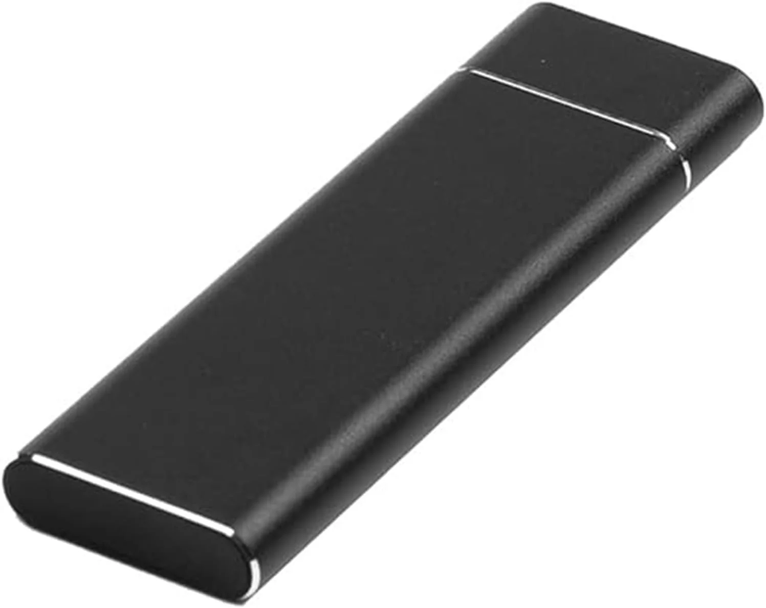 درایو حالت جامد قابل حمل 1 ترابایتی مشکی با رابط USB3.1 Type-C، ضد ضربه، بدنه آلیاژ آلومینیوم