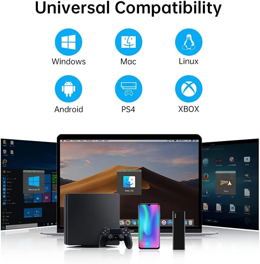 حافظه اس اس دی اکسترنال قابل حمل 500 گیگابایت Netac برای Type C، سرعت تا 500 مگابایت بر ثانیه، SATA SSD، USB 3.2 Gen2 10Gbps - مدل ZSlim