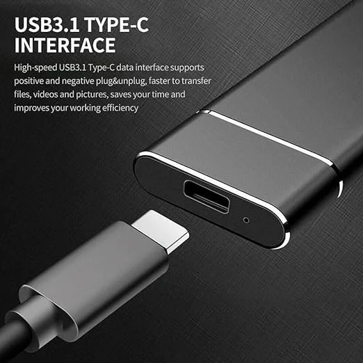 درایو حالت جامد قابل حمل 1 ترابایتی مشکی با رابط USB3.1 Type-C، ضد ضربه، بدنه آلیاژ آلومینیوم درایو حالت جامد قابل حمل 1 ترابایتی مشکی با رابط USB3.1 Type-C، ضد ضربه، بدنه آلیاژ آلومینیوم