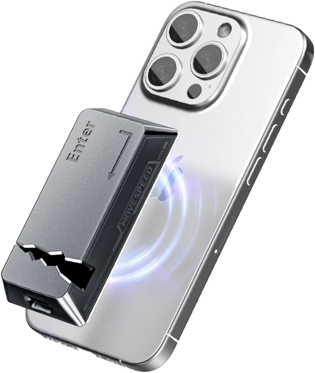 هارد درایو اکسترنال SSD قابل حمل مگنتی MOVE SPEED CK20 با ظرفیت 2 ترابایت، سرعت انتقال تا 2000 مگابایت بر ثانیه، USB 3.2 Gen 2x2، پشتیبانی از 4K ProRes HDR، مناسب برای تلفن های هوشمند، کامپیوتر، تبلت، PS5 و لپ تاپ