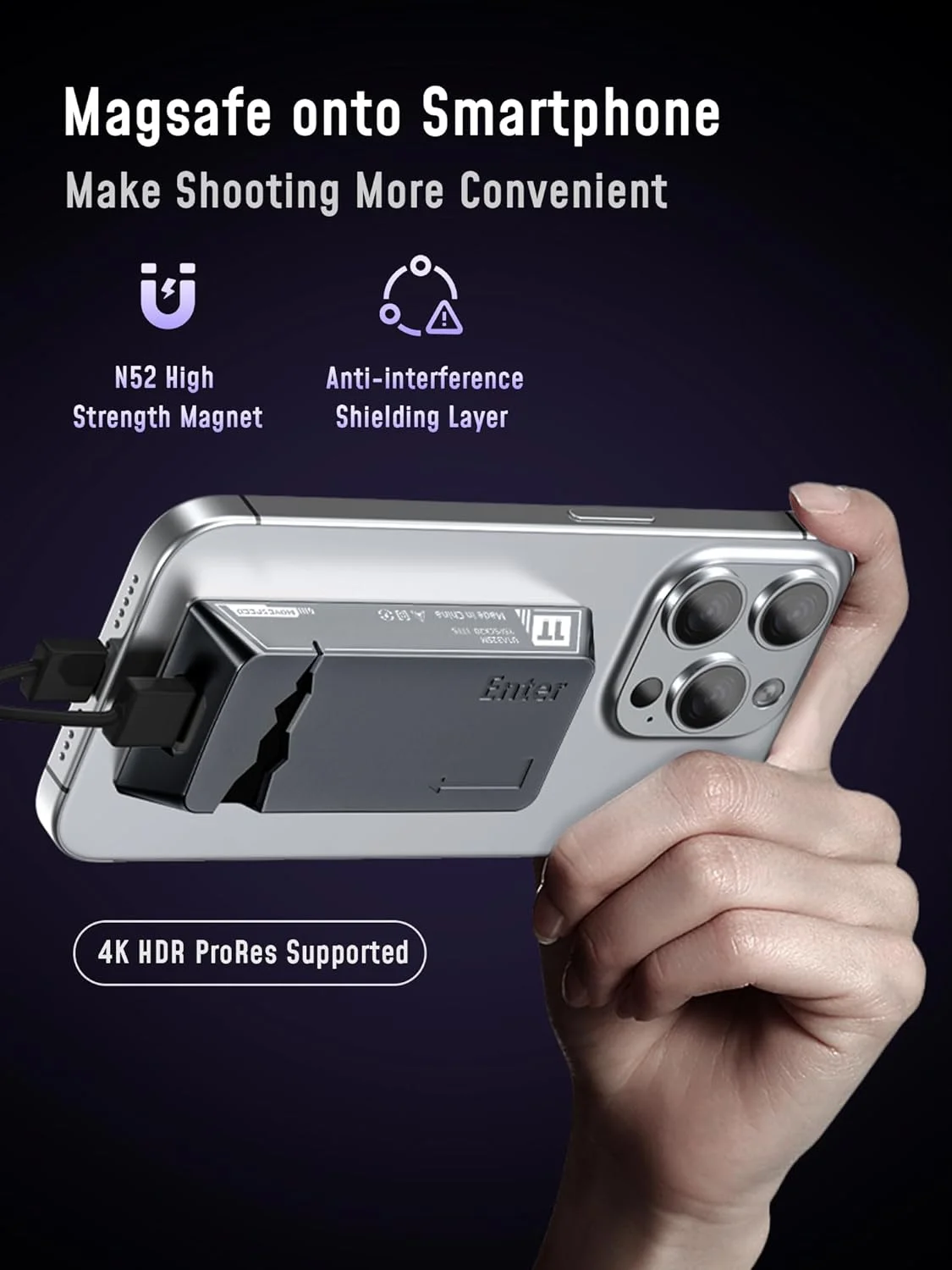 هارد درایو اکسترنال SSD قابل حمل مگنتی MOVE SPEED CK20 با ظرفیت 2 ترابایت، سرعت انتقال تا 2000 مگابایت بر ثانیه، USB 3.2 Gen 2x2، پشتیبانی از 4K ProRes HDR، مناسب برای تلفن های هوشمند، کامپیوتر، تبلت، PS5 و لپ تاپ هارد درایو اکسترنال SSD قابل حمل مگنتی MOVE SPEED CK20 با ظرفیت 2 ترابایت، سرعت انتقال تا 2000 مگابایت بر ثانیه، USB 3.2 Gen 2x2، پشتیبانی از 4K ProRes HDR، مناسب برای تلفن های هوشمند، کامپیوتر، تبلت، PS5 و لپ تاپ