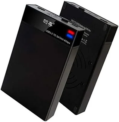 محفظه هارد اکسترنال SSD با رابط USB 3.0 اینچی SJT ATT Universal SATA 2.5/3.5 برای لپ‌تاپ/کامپیوترهای رومیزی، حداکثر ظرفیت پشتیبانی: 10 ترابایت