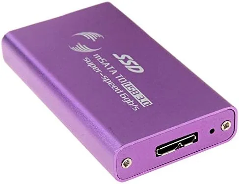 SJT ATT 6gb/sm دیسک حالت جامد SSD به جعبه هارد دیسک USB 3.0 (مشکی) (رنگ: بنفش) SJT ATT 6gb/sm دیسک حالت جامد SSD به جعبه هارد دیسک USB 3.0 (مشکی) (رنگ: بنفش)