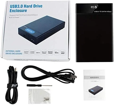 محفظه هارد اکسترنال SSD با رابط USB 3.0 اینچی SJT ATT Universal SATA 2.5/3.5 برای لپتاپ/کامپیوترهای رومیزی، حداکثر ظرفیت پشتیبانی: 10 ترابایت محفظه هارد اکسترنال SSD با رابط USB 3.0 اینچی SJT ATT Universal SATA 2.5/3.5 برای لپتاپ/کامپیوترهای رومیزی، حداکثر ظرفیت پشتیبانی: 10 ترابایت