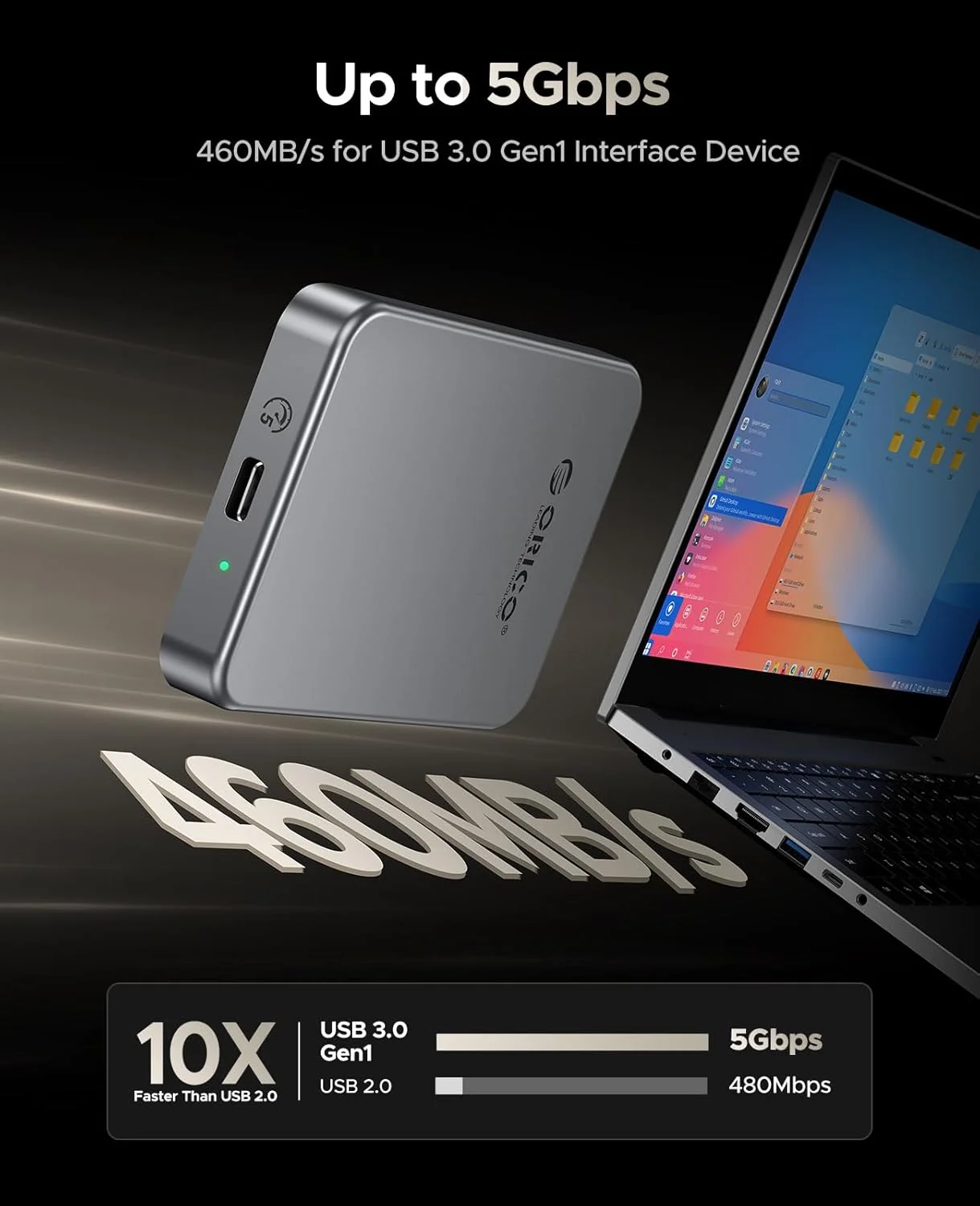 حافظه اس اس دی اکسترنال مغناطیسی قابل حمل 512 گیگابایتی اوریکو، ضبط و ذخیره ProRes HDR با کیفیت 4K و سرعت 120 فریم بر ثانیه، USB3.2 Gen1 تا 460 مگابایت بر ثانیه، کابل USB C&A 2 در 1، سازگار با آیفون 16 پرو مکس، تبلت، کامپیوتر - K5PLUS حافظه اس اس دی اکسترنال مغناطیسی قابل حمل 512 گیگابایتی اوریکو، ضبط و ذخیره ProRes HDR با کیفیت 4K و سرعت 120 فریم بر ثانیه، USB3.2 Gen1 تا 460 مگابایت بر ثانیه، کابل USB C&A 2 در 1، سازگار با آیفون 16 پرو مکس، تبلت، کامپیوتر - K5PLUS