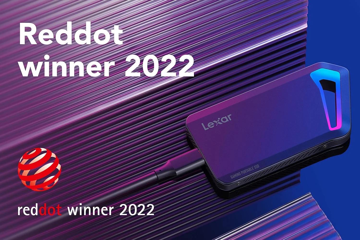 حافظه اس اس دی اکسترنال گیمینگ قابل حمل Lexar SL660 BLAZE با ظرفیت 512 گیگابایت، USB 3.2 Gen 2x2، درایو حالت جامد با LED های RGB، سرعت خواندن تا 2000 مگابایت بر ثانیه، سرعت نوشتن 1900 مگابایت بر ثانیه، USB Type-C (LSL660X512G-RNNNG) حافظه اس اس دی اکسترنال گیمینگ قابل حمل Lexar SL660 BLAZE با ظرفیت 512 گیگابایت، USB 3.2 Gen 2x2، درایو حالت جامد با LED های RGB، سرعت خواندن تا 2000 مگابایت بر ثانیه، سرعت نوشتن 1900 مگابایت بر ثانیه، USB Type-C (LSL660X512G-RNNNG)