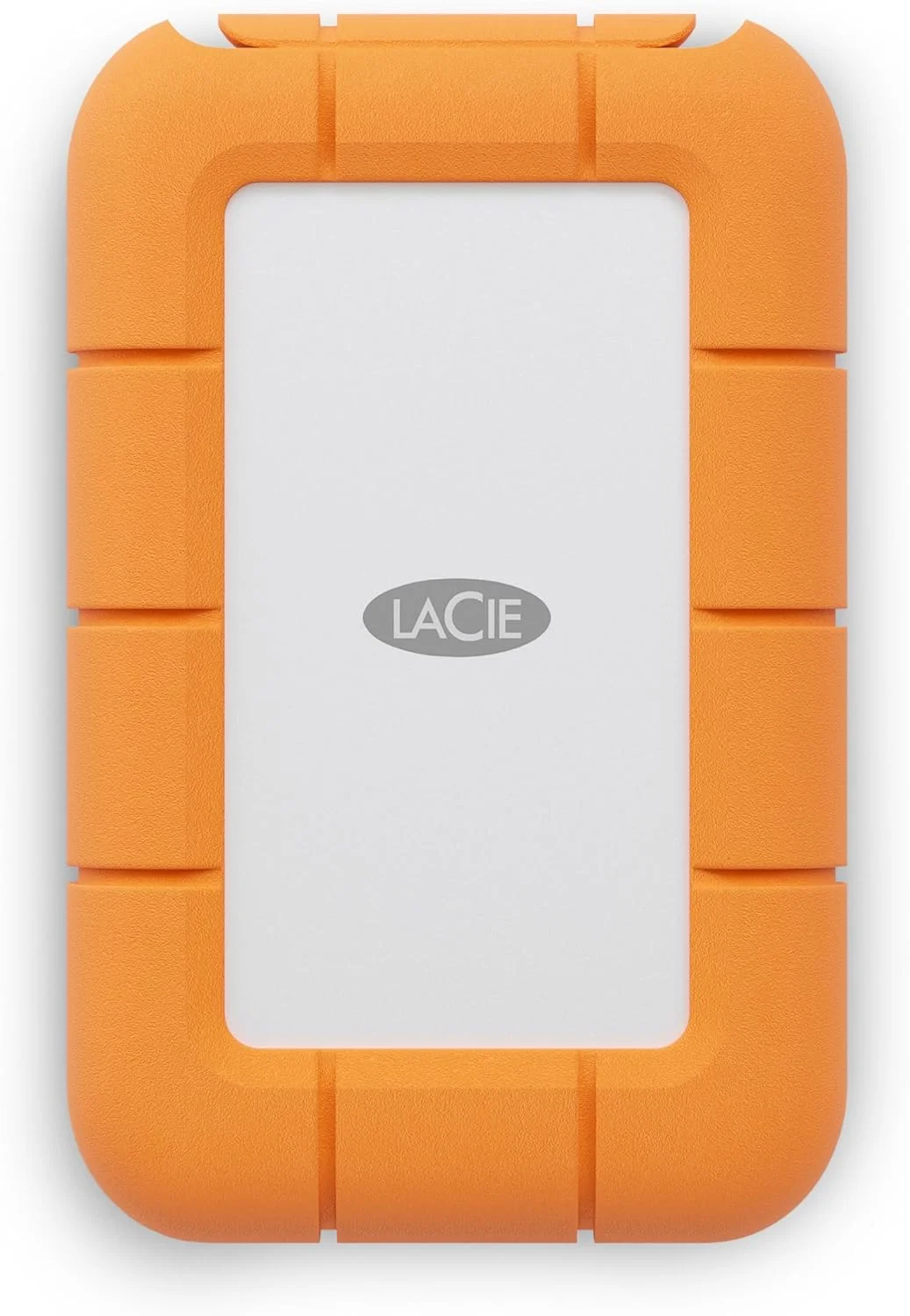 هارد اکسترنال SSD مقاوم LaCie Rugged Mini با ظرفیت 2 ترابایت، سرعت 40 گیگابیت بر ثانیه، 2.000 مگابایت بر ثانیه، سازگار با PC، Mac، iPad و iPhone، سرویس بازیابی اطلاعات (STMF2000400)