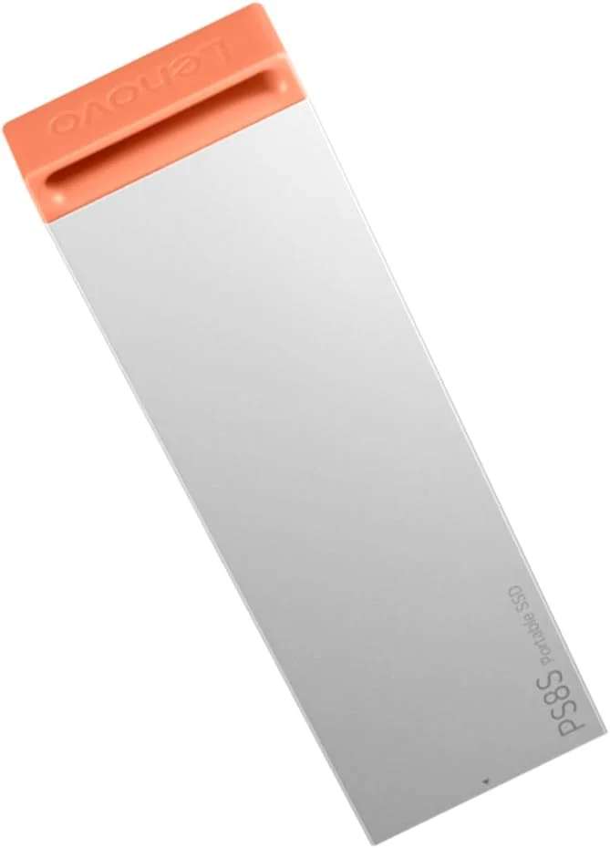 حافظه اس اس دی اکسترنال قابل حمل لنوو مدل PS8S با ظرفیت 2 ترابایت، USB3.2 Gen2 Type-C، بدنه فلزی آلیاژی، سرعت خواندن تا 1050 مگابایت بر ثانیه، سرعت نوشتن 1000 مگابایت بر ثانیه