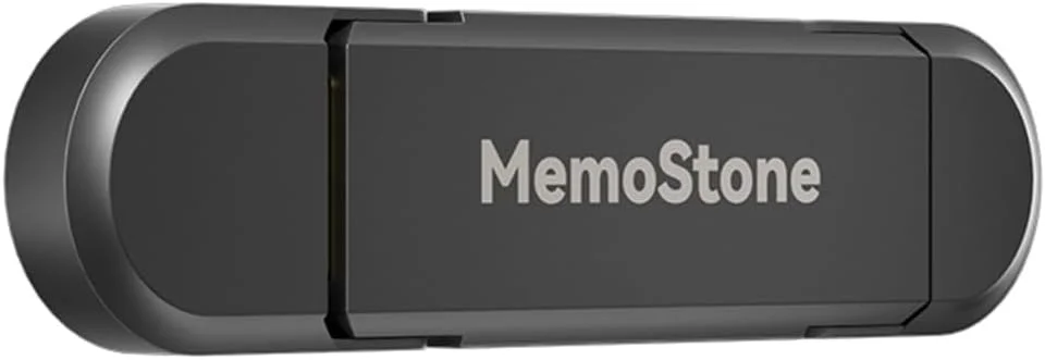 حافظه SSD اکسترنال 1 ترابایتی KingSpec MemoStone، رابط USB 3.2 Gen2 دوگانه Type A/C - سرعت تا 540 مگابایت بر ثانیه، درایو حالت جامد قابل حمل، سازگار با تلفن های هوشمند/لپ تاپ/تبلت/رایانه های رومیزی