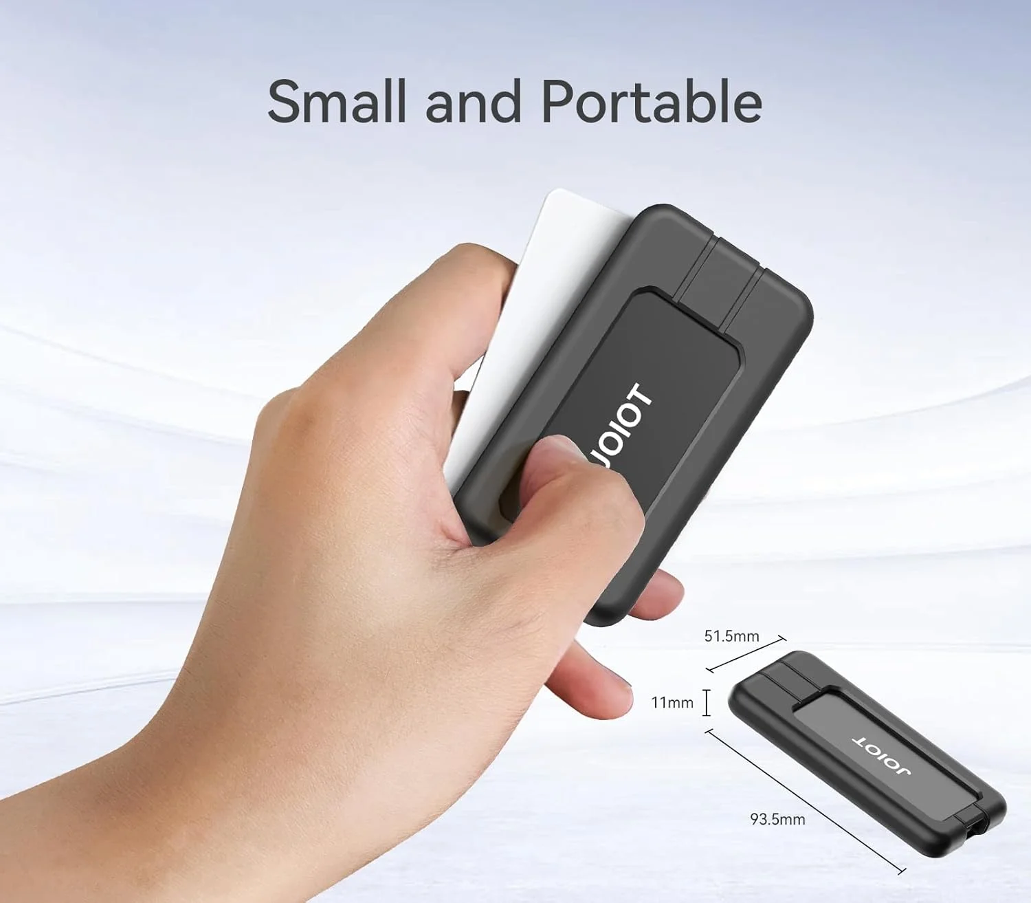 حافظه اس اس دی قابل حمل 512 گیگابایتی با سرعت انتقال داده تا 2000 مگابایت بر ثانیه، USB-C، USB 3.2 Gen 2x2، همراه با کیف محافظ ضد ضربه