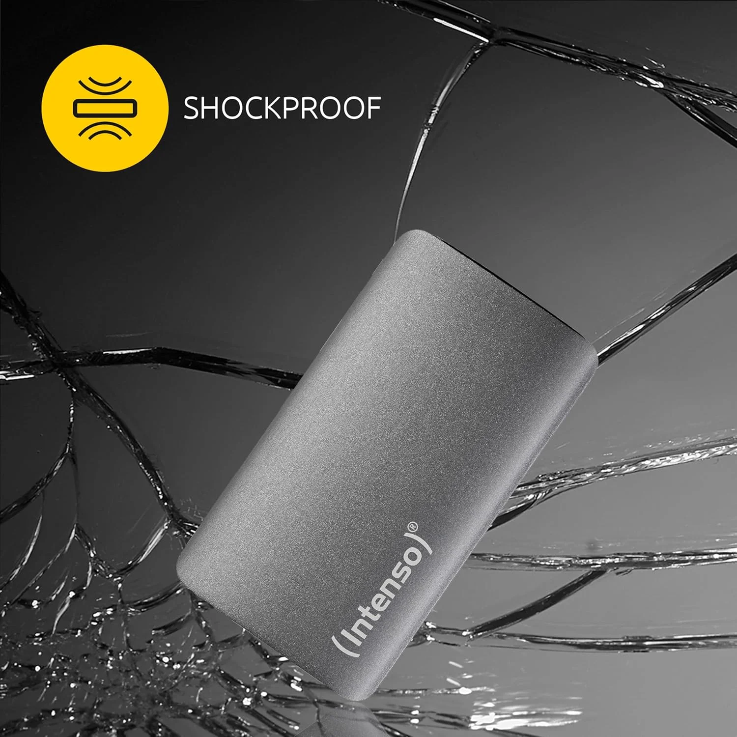 درایو حالت جامد اکسترنال اینتنسو TX800 با ظرفیت 1 ترابایت، درایو قابل حمل، سرعت فوق العاده USB 3.2 Gen 2x2 (20 گیگابیت بر ثانیه)، تا 2100 مگابایت بر ثانیه