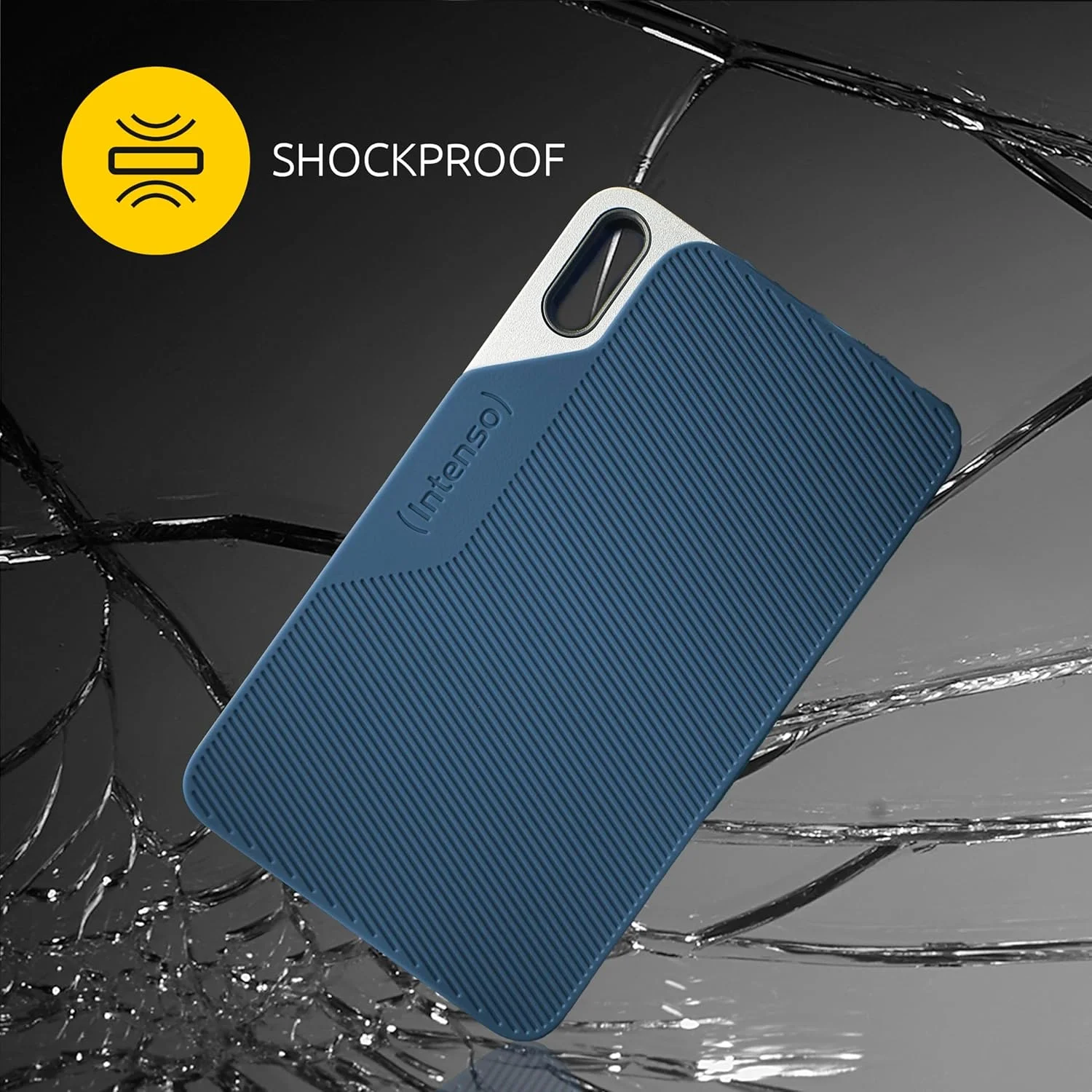 درایو حالت جامد اکسترنال اینتنسو TX100 با ظرفیت 500 گیگابایت، درایو قابل حمل، سرعت فوق العاده USB 3.2 Gen 1x1 (5Gbps)، تا 500 مگابایت بر ثانیه