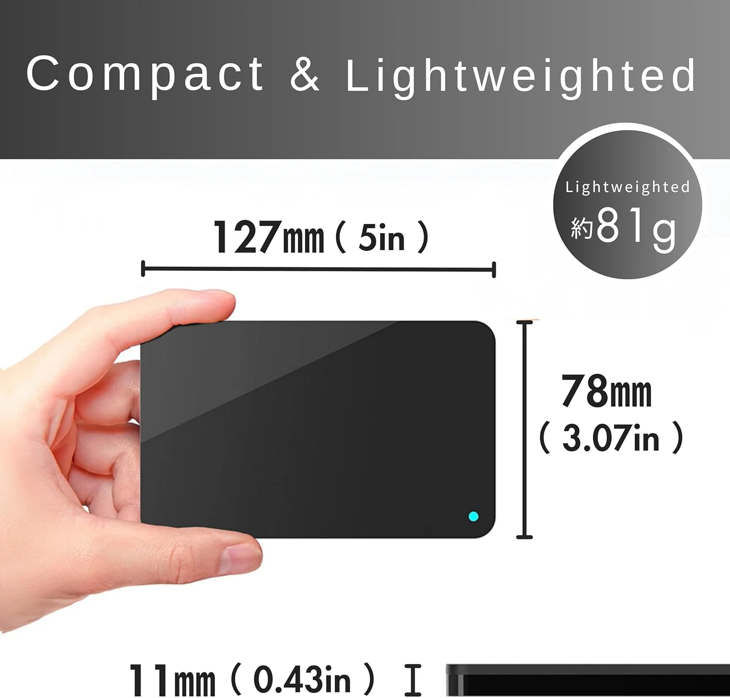 درایو حالت جامد اکسترنال قابل حمل 250 گیگابایت - سرعت تا 1050 مگابایت بر ثانیه - USB-C, USB 3.2 Gen 2 - مدل GS66025EX-BK