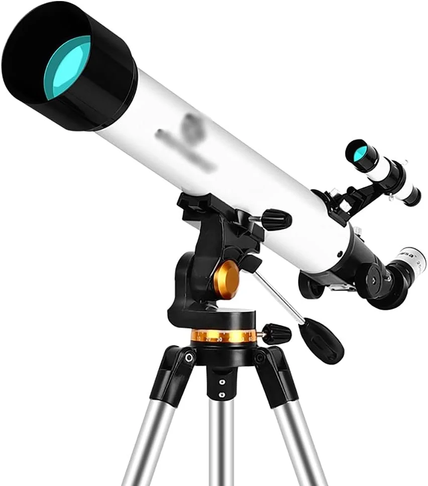 تلسکوپ قابل حمل برای تماشای پرندگان با دیافراگم 70 میلی‌متری و تلسکوپ شکستنی نجومی 700 میلی‌متری با اپتیک شیشه‌ای کاملاً پوشش‌داده‌شده و آداپتور تلفن