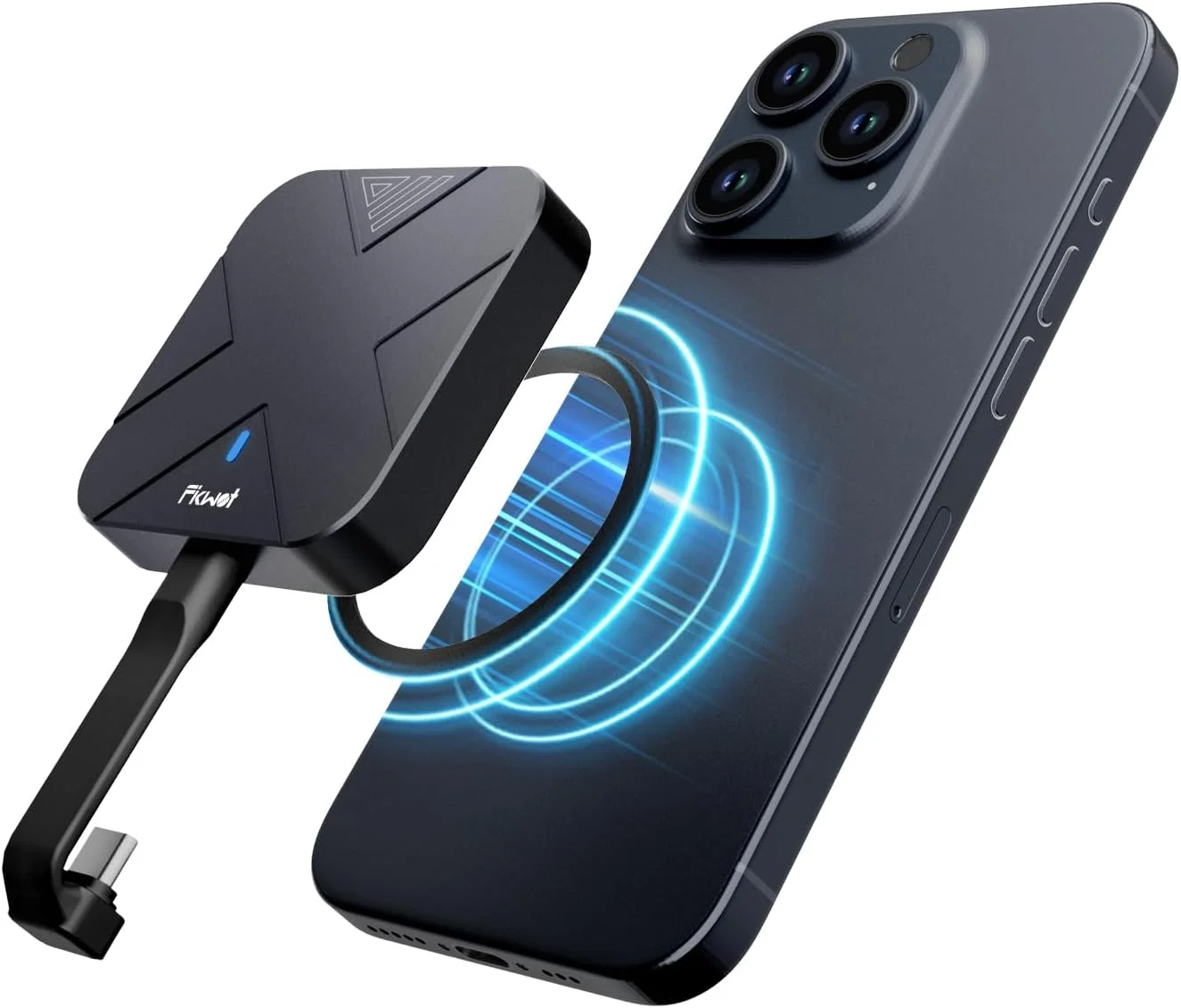 حافظه اس اس دی اکسترنال 2 ترابایتی، اس اس دی پرتابل مغناطیسی، با حلقه مغناطیسی، سرعت تا 1050 مگابایت بر ثانیه، درایوهای حالت جامد اکسترنال USB 3.2 Gen2، سازگار با آیفون 15/16 پرو، تبلت ها، مک بوک و غیره (FP70)