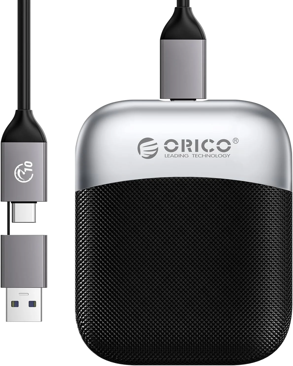 اس اس دی اکسترنال 1 ترابایتی ORICO با کابل 2 در 1 USB C و A، سرعت تا 460 مگابایت بر ثانیه، درایوهای حالت جامد قابل حمل Plug and Play، فضای ذخیره سازی مطمئن برای تلفن های هوشمند USB C، تبلت، کامپیوتر - M5PLUS