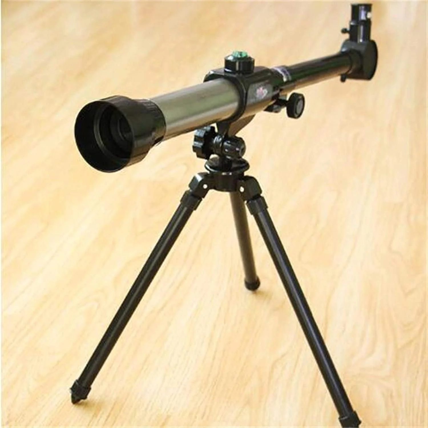 تلسکوپ برای مبتدیان نجوم، تلسکوپ انکساری قابل حمل، تک چشمی ایده آل با سه پایه قابل تنظیم و سه چشمی، دوربین دوچشمی انکساری نجومی