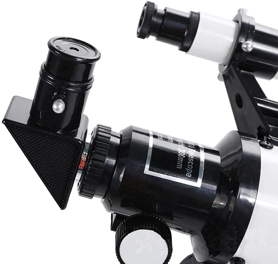 تلسکوپ، تلسکوپ انکساری برای کودکان، تلسکوپ مبتدی با پایه تلفن هوشمند و پایه، تلسکوپ برای کودکان، بزرگسالان و مبتدیان برای مسافرت و رصد ماه و سیارات