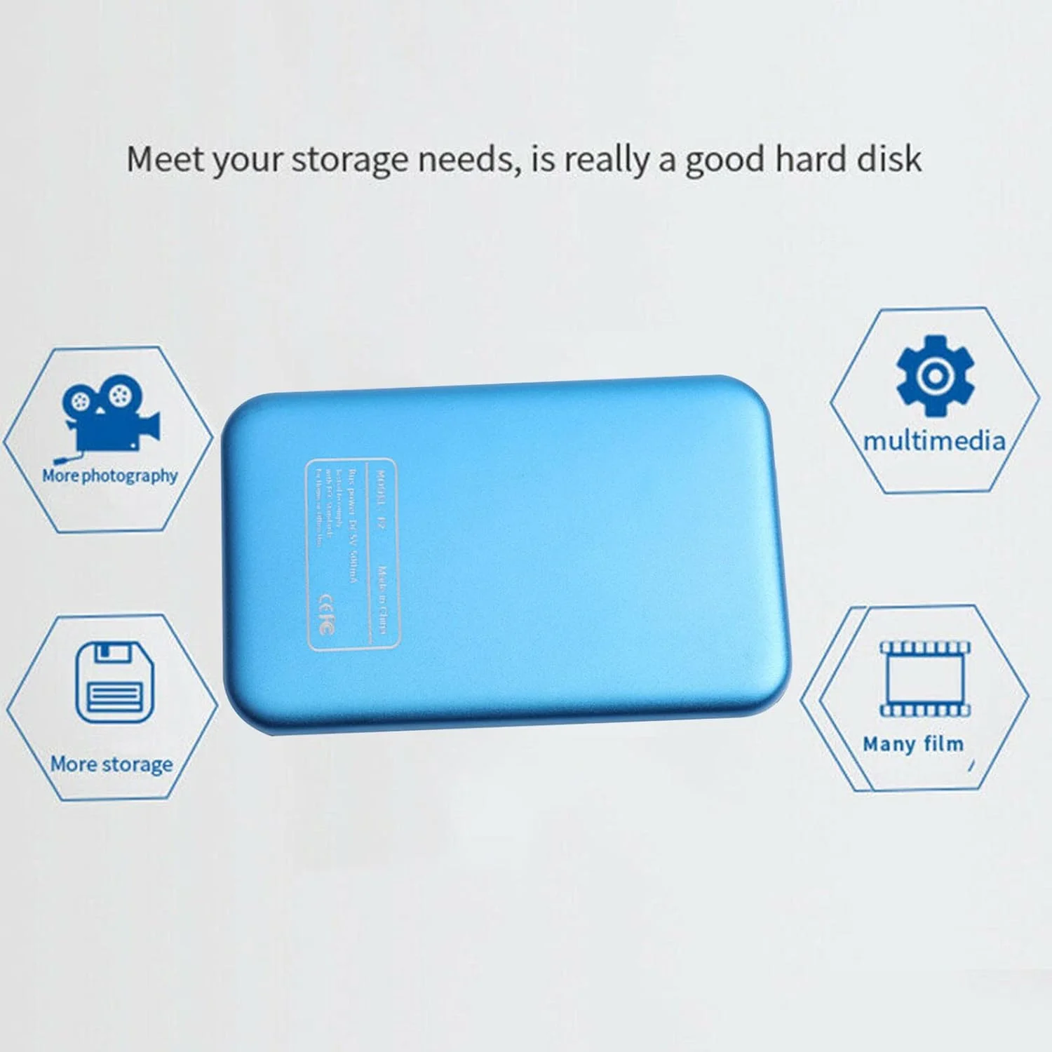 درایو حالت جامد اکسترنال فوق سریع 160 گیگابایت، درایو حالت جامد قابل حمل اکسترنال برای لپ تاپ و کامپیوتر، سازگاری قوی