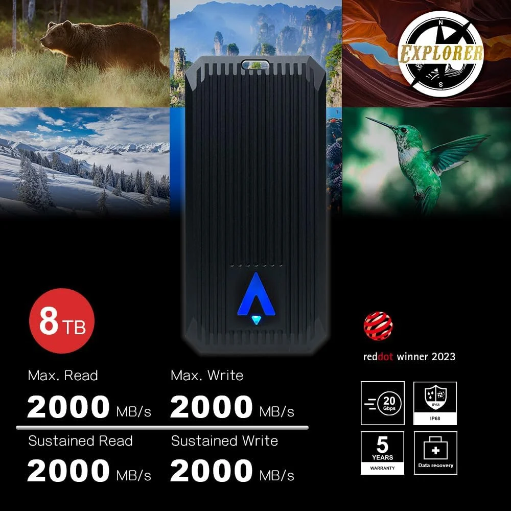 اکسترنال اس اس دی 8 ترابایتی اکسسند مدل EXPLORER