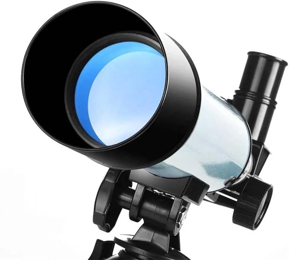 تلسکوپ های نجومی تلسکوپ شکستنی قابل حمل برای مبتدیان با سه پایه قابل تنظیم برای پیاده روی، کمپینگ و گشت و گذار