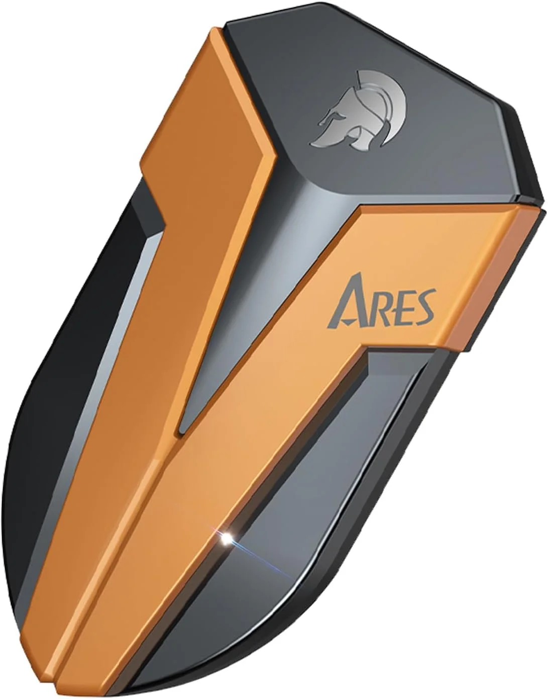 حافظه اس اس دی اکسترنال دیتو ۱ ترابایت، ARES Amber Shield قابل حمل با LED، سرعت تا ۱۶۰۰/۱۵۰۰ مگابایت بر ثانیه، پشتیبانی از OTG، ضد آب USB 3.2 Gen 2x2 Type C مقاوم