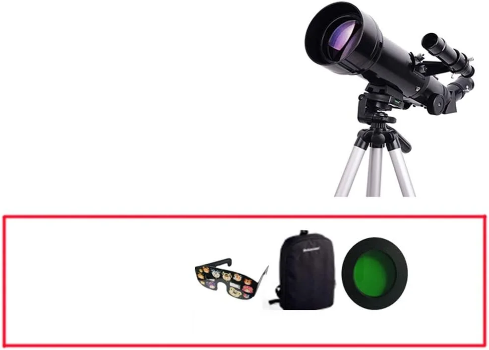 تلسکوپ های نجومی 70 میلی متری با سه پایه و کیف حمل، مناسب برای بزرگسالان، کودکان و مبتدیان (رنگ: پکیج 1)